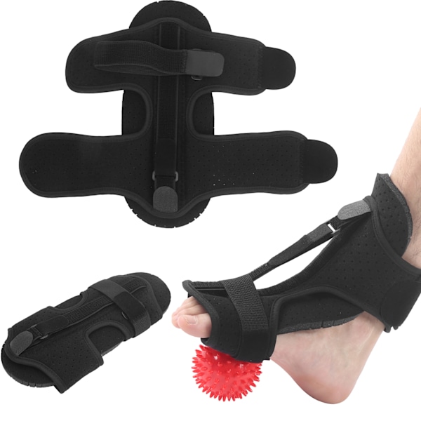 Plantar Fasciitis Brace Korrektion Beskyttelse Fod Drop Ortopædisk Skinne Ankelstøtte