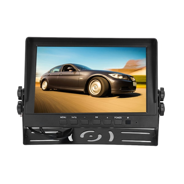 IPS Backspegelmonitor HD Full View 2-Videoingång Solskydd Design för Lastbilar Skördetröskor