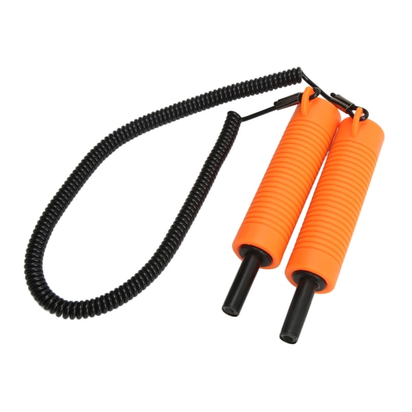 Ice Fishing Safety Pick Rostfritt stål Orange infällbara issyllar för utomhusvinter