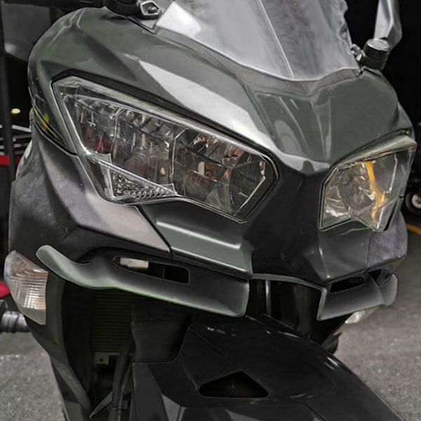 Forrude Aerodynamisk Vindskærm Vingeskærm Passer til Kawasaki Ninja 250/400 2018- 2020 Sort