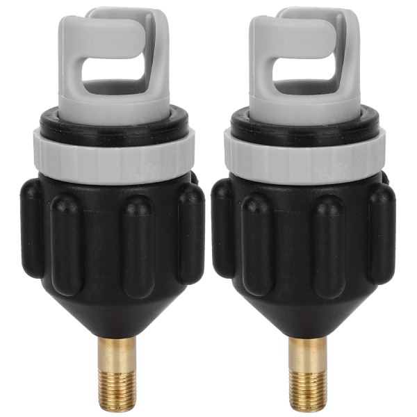 2 kpl Ilmapumpun Adapteripäitä Mellailu- ja Surffilautoille Kanoottivarusteet Musta