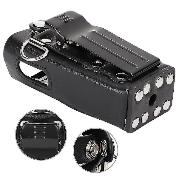 Nahkainen Walkie-Talkie -kotelo