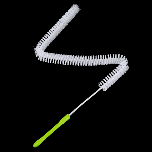 71 cm flexibel avloppsrengöringsverktyg Avloppsrengöringsborste för badrumskök (grön)