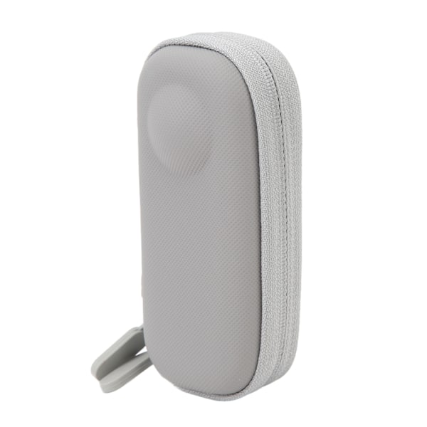 Actionkamera Bärväska Hård förvaringsväska PU Shell Soft Liner Bärbar actionkameratillbehör för Insta360 ONE X3 X2 Grå