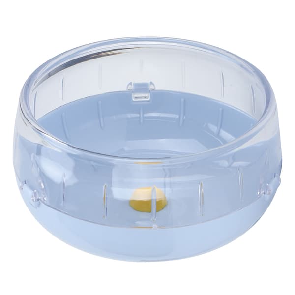 Small Pet Hamster Running Wheel Toy Roller Round Super Silent Cage Accessory Exercise Blue 12CM