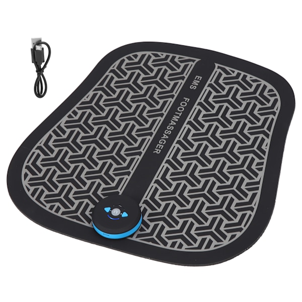 Elektrisk fotmassage Pad Uppladdningsbar USB Micro Current Fotmassage-stimulatormatta