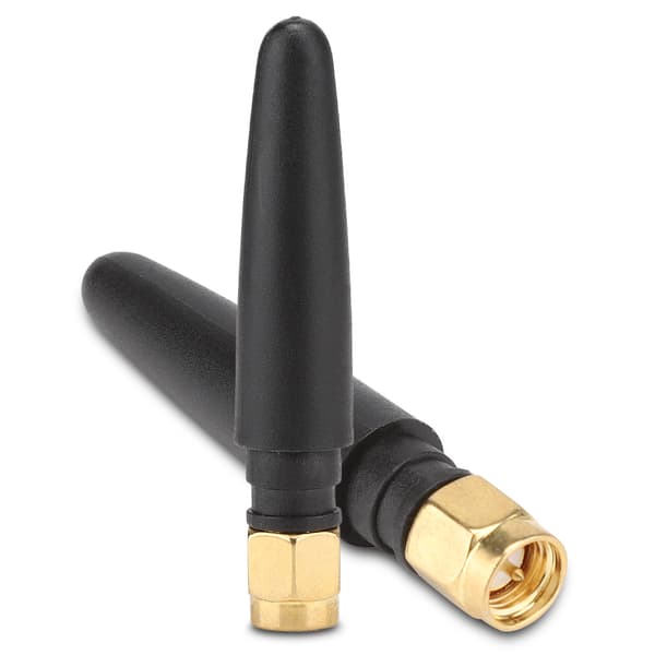 2,4 GHz SMA 3dBi trådløs antenne (5 stk, rett SMA hann)