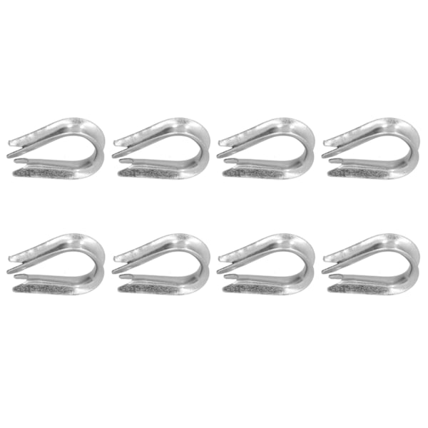 50 stk Wire Fingerborgs i rustfritt stål Kabelriggverktøy for skipsbygging (M3 (3 mm))