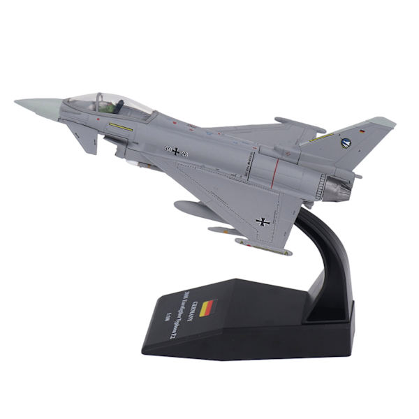 1:100 Jagerflymodel Legering Blegning-resistent Simulering i ægte skala Perfekte detaljer Flyvemodel med stabil base