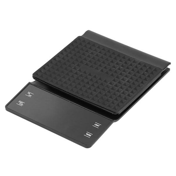 3 kg/0,1 g köksvåg Bärbar elektronisk kaffevåg med timer 4-siffrig LED-display