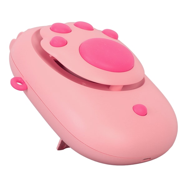Kaulatuuletin, kissankynsimalli, 3 nopeustilaa, USB-lataus, 1500 mAh, kädet vapaana riippuva kaulatuuletin kaulanauhalla matkustamiseen, retkeilyyn, pinkki