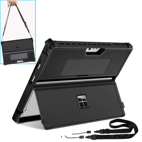 Surface Pro Fodral: Skyddande, Stötsäkert med Ställ & Rem 386 36