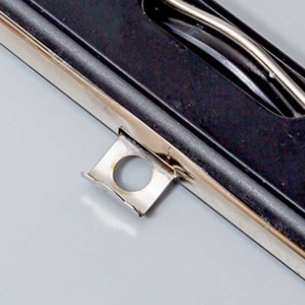 Akryl Clipboard Transparent Dokument Fil Organizer Binder Clipboard för A4 Papper Studenter Ritning Kontor Skola A