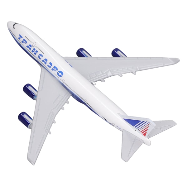 747 Alloy Plane Model High Stimulation Airplane Decoration Model with Display Base Holder