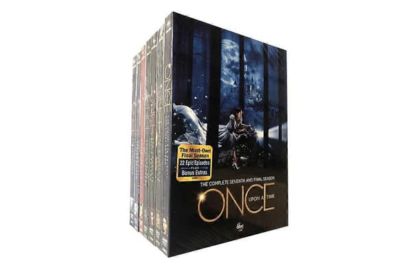 Once Upon a Time: The Complete Series Sæsoner 1-7 DVD-samling, 35-disk sæt, Fantasy Drama Engelsk Version