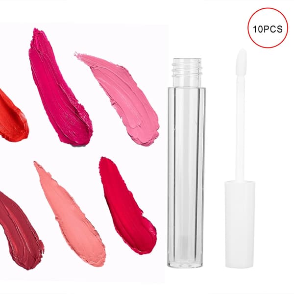 10 pcs 2.5ml DIY Lip Gloss Tubes Empty Cosmetic Lip Gloss Container Bottle