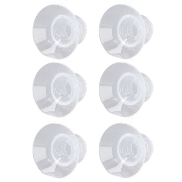 6 kpl. Hands Free -rintapumppujen liitäntäosat Kannettava Spectra 24 mm kilvet Liitäntäosat 13 mm / 0,5 tuumaa