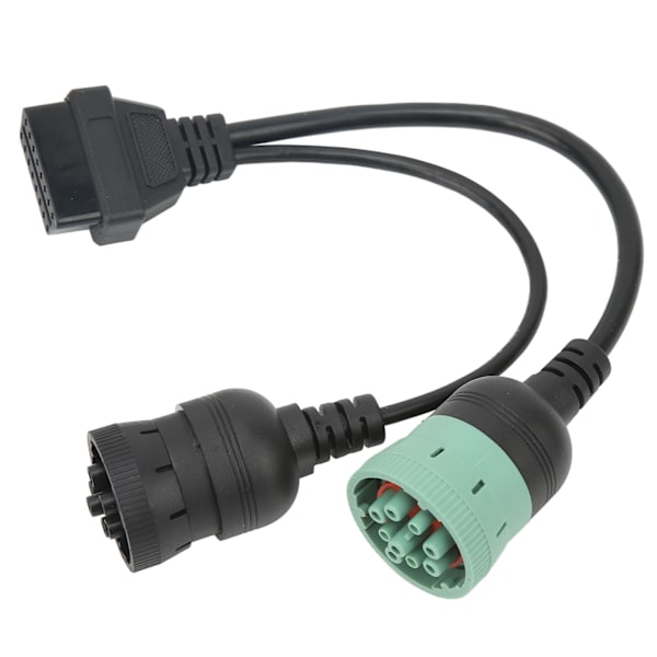 OBD2-kaapeli kuorma-autoille OBDII 16-nastainen naaras 6-nastainen J1708 9-nastainen J1939 jakaja Y diagnostiikkaskannerikaapeli autoille ja kuorma-autoille
