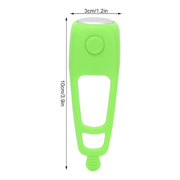 Mountainbike cykelstyr ringende alarmklokke Elektrisk horn til cykling (grøn)
