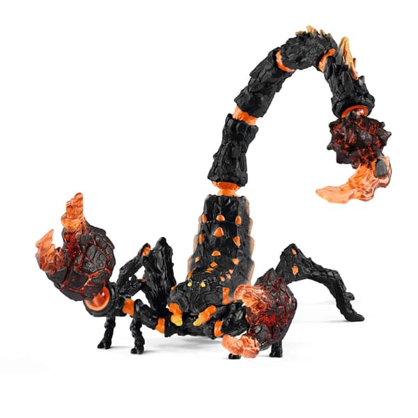 schleich® ELDRADOR® Creatures Lavaskorpion 70142 Vulkanrød Multifärg red