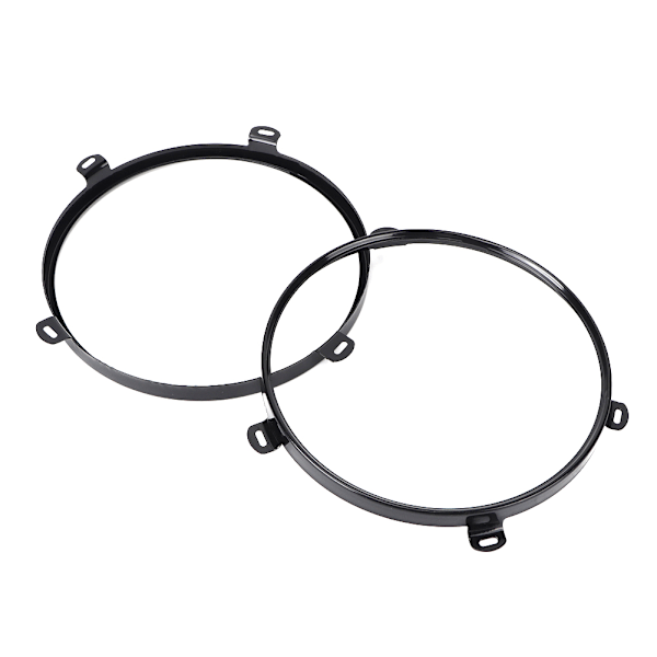 2 stk 7 tommers frontlyskonsollfeste Ringlampeholder Passer til Jeep Wrangler TJ 07-18
