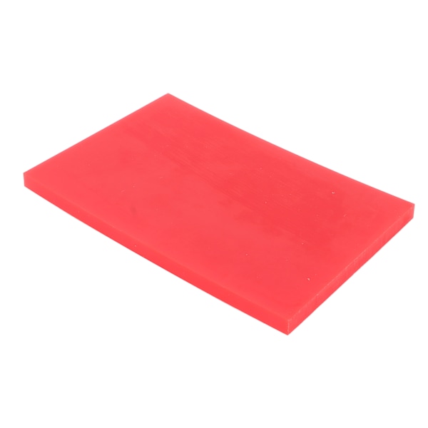 Lær Punch Matte Rød 15cm Lang 10cm Bred Mindre Støy Rivsikker Håndverk Punching Pad for Håndverk Kutting DIY