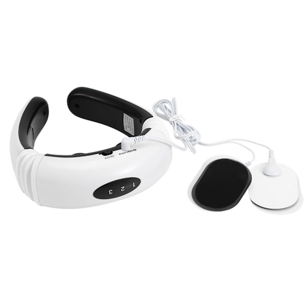 Elektrisk Pulse Nacke Massageapparat Magnetisk Terapi Nackkotan Meridian Massageapparat