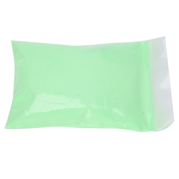 Nail Art självlysande pulver DIY Hög ljusstyrka Lysande färg Pigmentdekoration 100g Grön