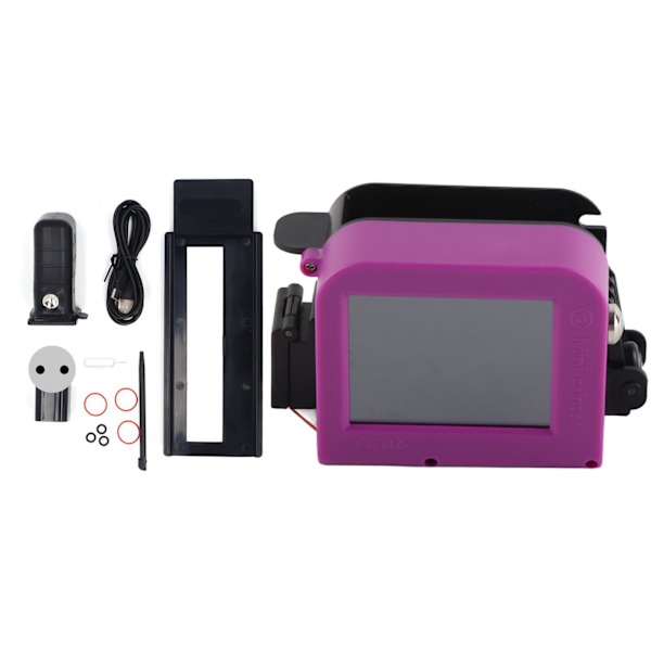 Handheld Inkjet Printer Detachable Portable Mini Smart Inkjet Coding Machine for Production Date QR Code 100 to 240V EU Plug