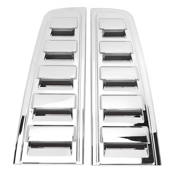 2pcs Car Tail Light Trim Frame Electroplating Bright Glossy Rustproof Replacement for Hummer H2 2003-2009