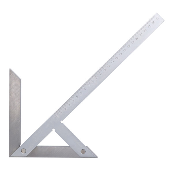 Center Measuring Ruler Stainless Steel High Accuracy Center Angle Finder for Angle Marking Hardware Processing