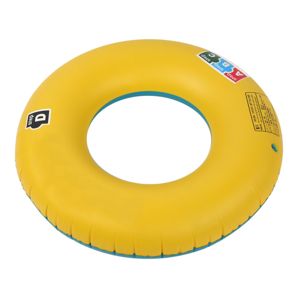Oppustelig PVC-svømmering til voksne, tyk, bærbar, redningskrans til børn, sikkerhed i poolen, vandsport, 90
