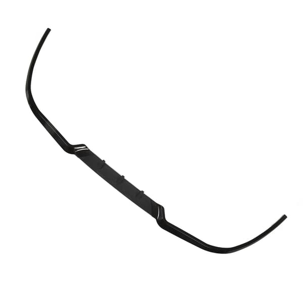 3 stk. Front Bumper Splitter Robust Delikat Hjørner Bumper Lip Spoiler Universal til A3 A4 A6 Glans Sort