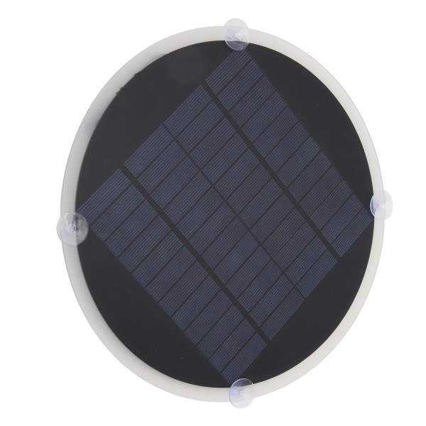 Rund solcellspanel Mini monokristallin epoxi-bräda Hög omvandlingsgrad 20W 12V för laddning av bilbatteri-tändning