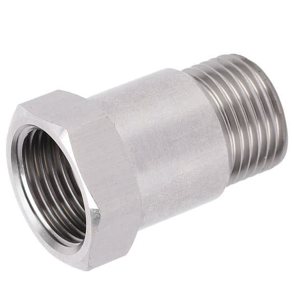 Oxygen Sensor Forlænger Adapter Spacer M18x1.5mm 304 Rustfrit Stål Mekanisk Udstyr