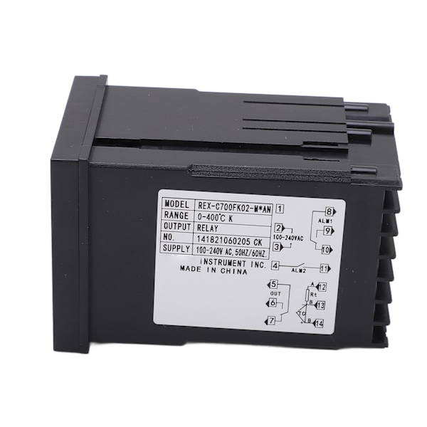 REXC700FK02M*AN Temperaturregulator Digital Display Intelligent högnoggrannhet termometer 100V240V