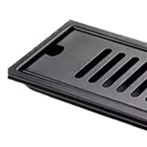 Rectangular Floor Drain 304 Stainless Steel Smooth Surface Fast Drainage Deodorant Shower Linear Drain for Home