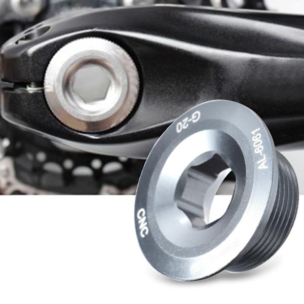 GUB Aluminiumlegerings Cykelkrank Vev Fastgørelsesskrue til (Titanium Farve)
