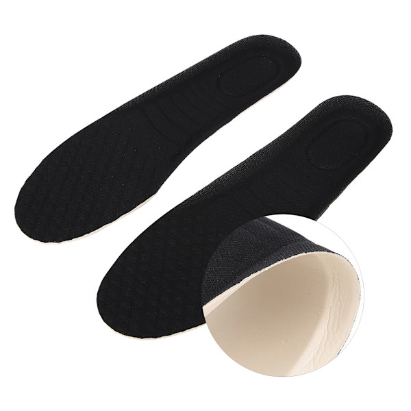 Mjuka sköna massagesulor EVA Skor Innersula Sneaker Insert Cushion (39-44 1 par)