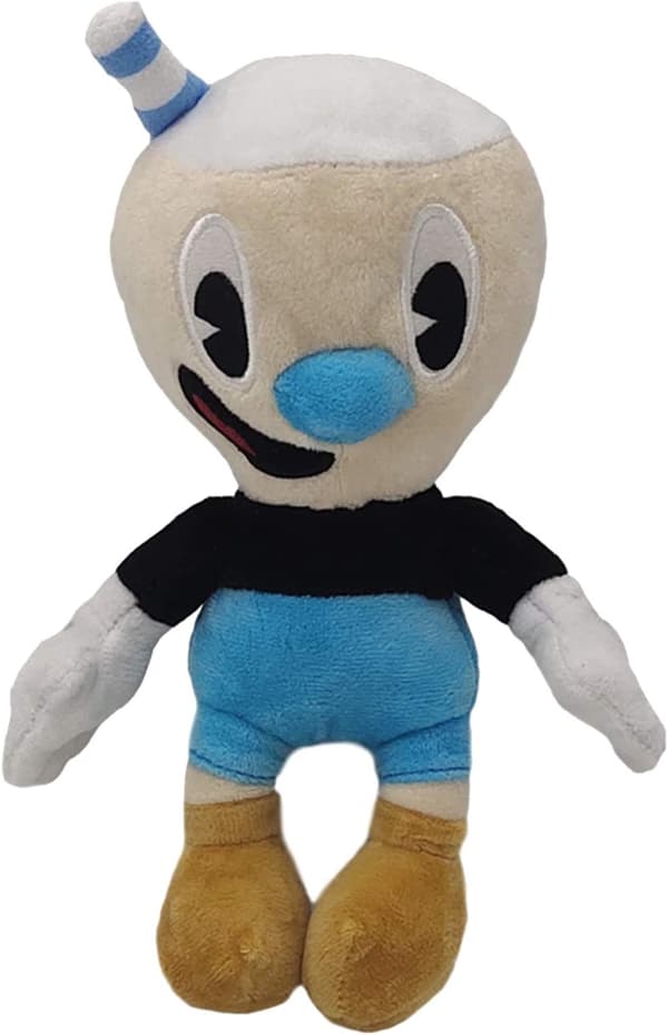 st Cuphead plysjbamser Mugman spillbamser eventyr myk[LD]