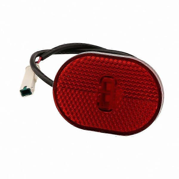 Baklys for Mi4 Elscooter Pro, LED-bremselys med sprutskjerm Red