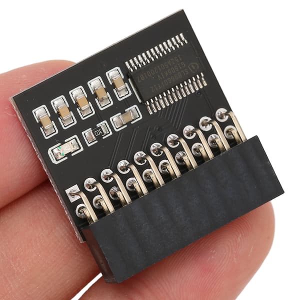 TPM 1.2 Krypteringssikkerhetsmodul Sterk kryptering LPC 20-pin 2.0 TPM-prosessormodul Systemkomponenter for PC