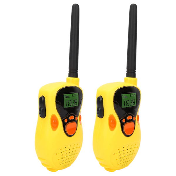 Mini 80-100M Walkie Talkies Elektronisk Radio Interphone Barn utomhusleksak present