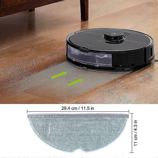 6-pak erstatningsmoppe Kompatibel med Roborock TVU[LD]