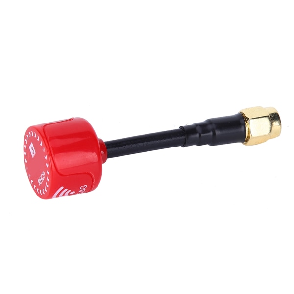 5,8Ghz 3dBi RHCP Høj Gain-antenne til FPV Racing Drone RC-dele Tilbehør (rouge Trou Intérieur RP-SMA) rouge Trou intérieur RP-SMA