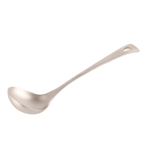 Titanium Long Handle Spoon with Large Bowl Portable Soup Spoon for Camping Backpacking