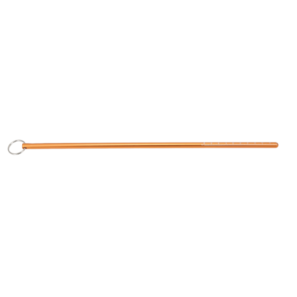 Dykkepekerstang Aluminiumlegering 35cm Multifunksjonell undervannsstav med Lanyard Orange