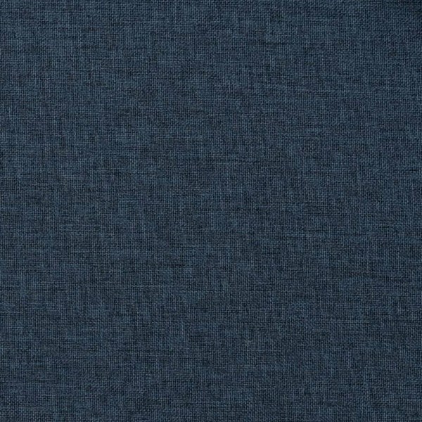 Mörkläggningsgardin i linnelook med krokar Blå 290x245 cm