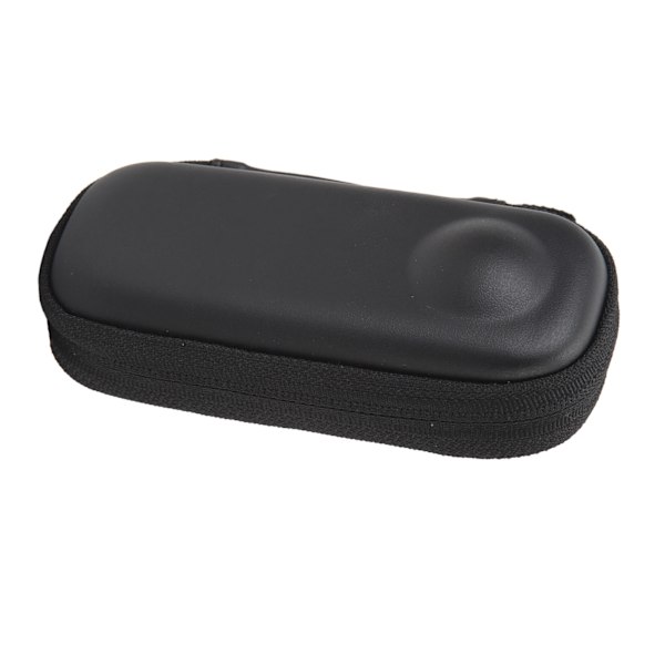 Actionkamera Hard Case Oppbevaringsveske PU Shell Soft Liner Bærbar actionkamerautstyr for Insta360 ONE X3 X2 Svart