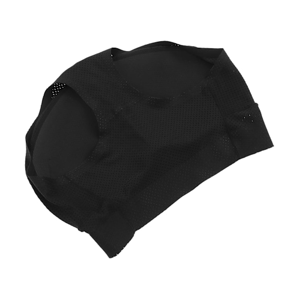 Butt Pads Enhancer Trosor Mellan midja Magkontroll Elastisk Mjuk Andas damunderkläder för bröllop Svart L 60-70 kg